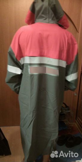 Плащ прорезиненный, новый 52 размер