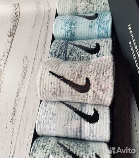 Мужские носки Nike Tye-Dye в коробке