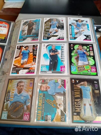 1000 карт Лацио Lazio из разных коллекций