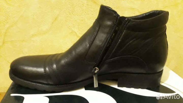 Ботинки мужские зимние 40-41 размер на натур.меху