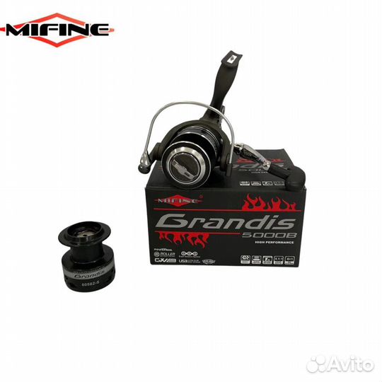 Катушка mifine grandis с Байтранером 3000