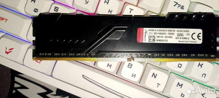 Оперативная память ddr4 16gb 3200 2x8