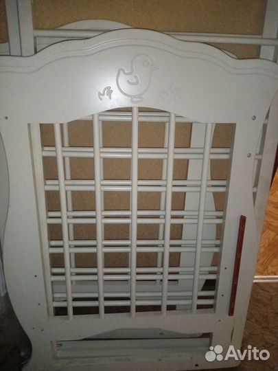 Детская кроватка Можга красная звезда