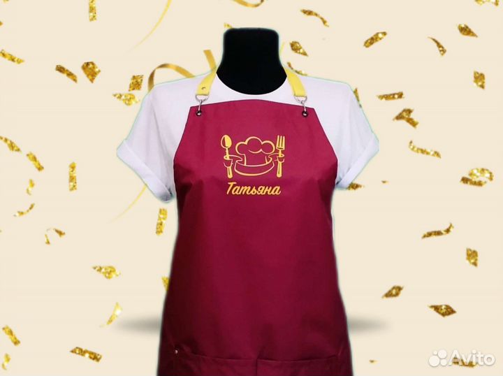 Фартук для кухни с логотипом