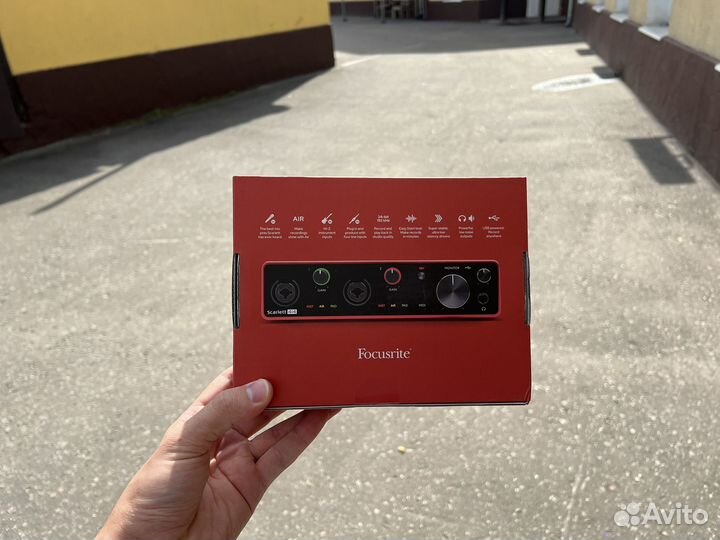 Focusrite Scarlett 4x4 3rd Gen 3вуковая карта