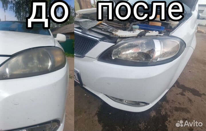 Полировка фар, кузова