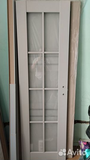 Дверь межкомнатная со стеклом бу