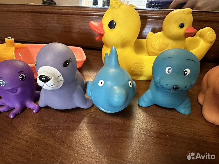 Резиновые игрушки пакетом