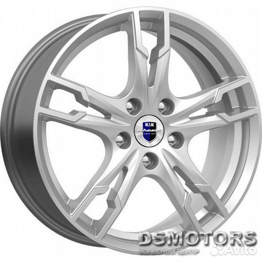 Диски Солар 7.0/17 5x114.3 ET48.5 d67.1 сильвер