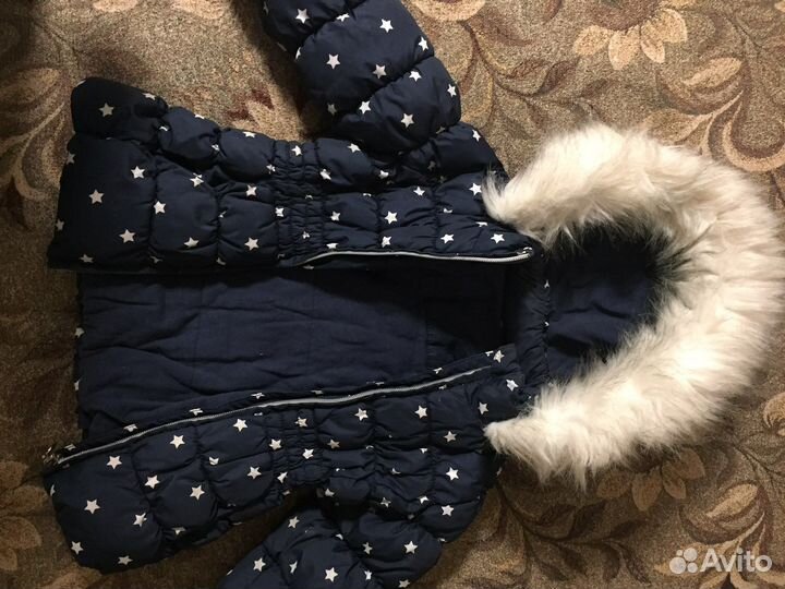 Куртка детская зимняя для девочки 104