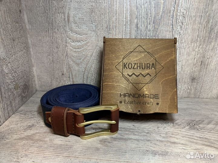 Ремень из натуральной кожи