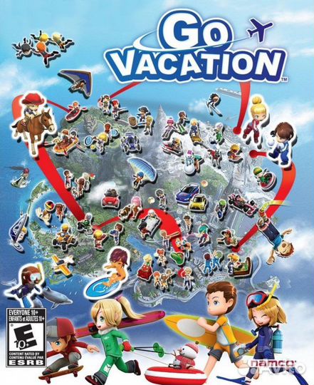 Go Vaction, nintendo игра, запечатанная