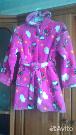 Детский махровый халат