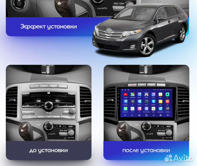 Магнитола Toyota Venza Teyes