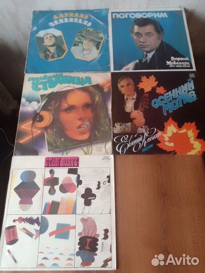 Виниловые пластинки Итальянцы, мюзиклы и прочее