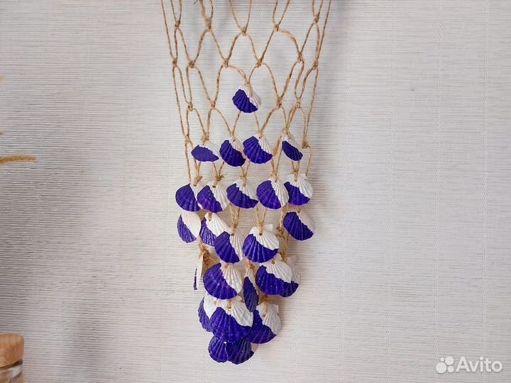 Музыка ветра из ракушек украшение