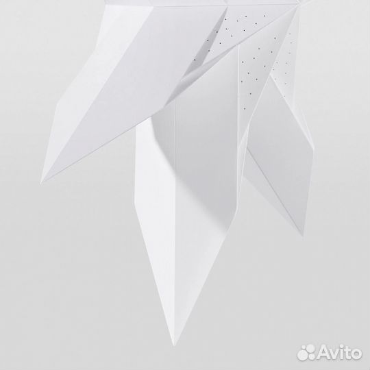 IKEA strala звезда 70 см белая