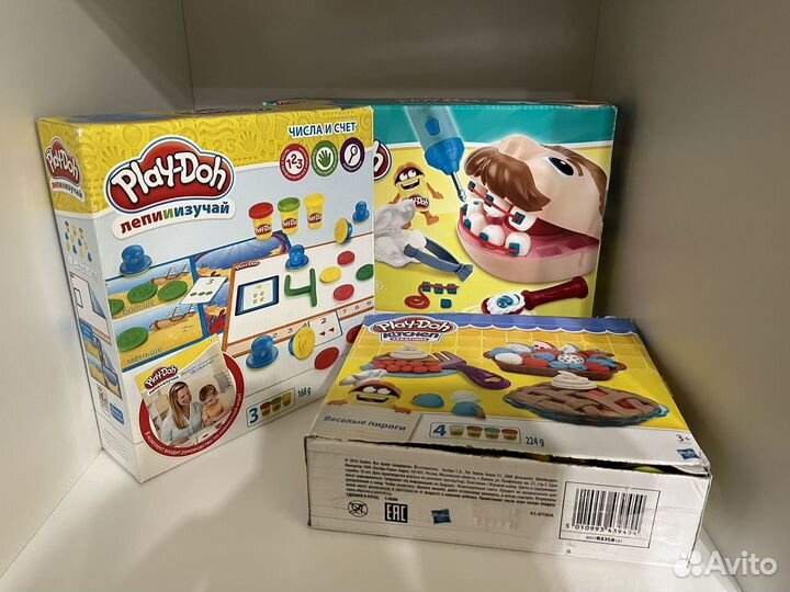 Наборы для лепки Play doh