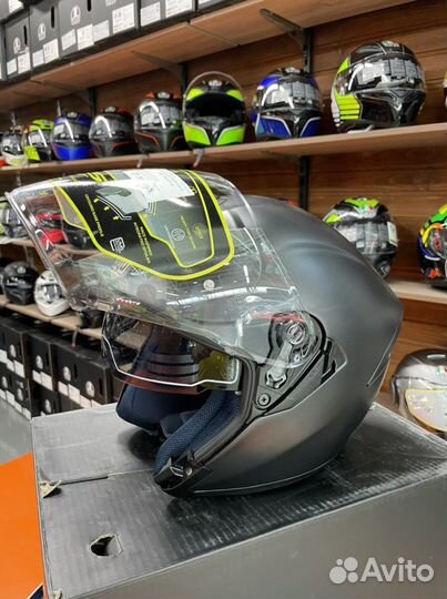 AGV K-5 JET E2205 mono - черный матовый