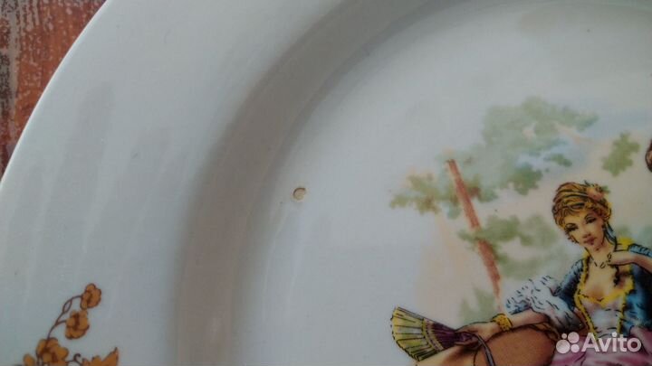 Тарелка большая керамическая
