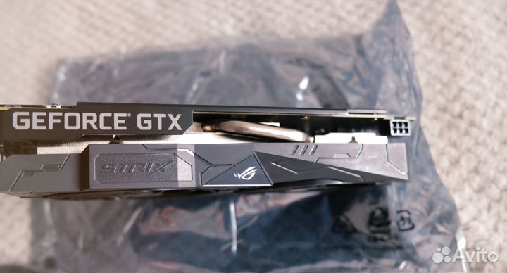 Видеокарта asus GTX Strix 1650 4gb