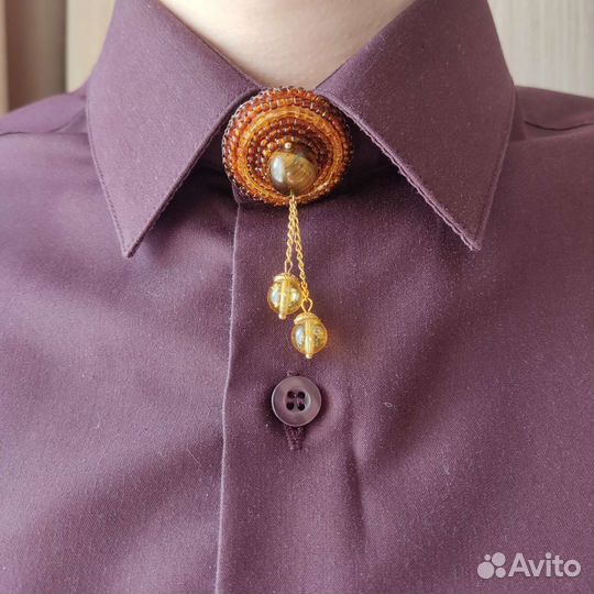 Брошь ручной работы 