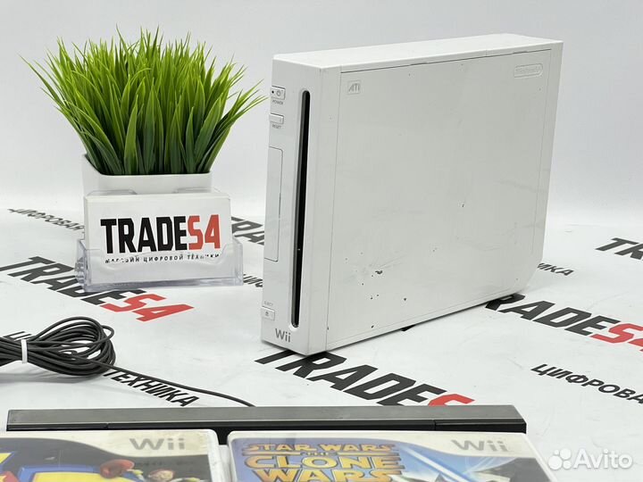 Nintendo Wii с играми