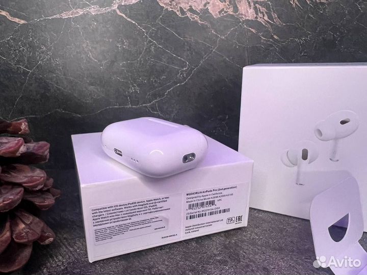 Наушники AirPods Pro 2 (чехол+гарантия)