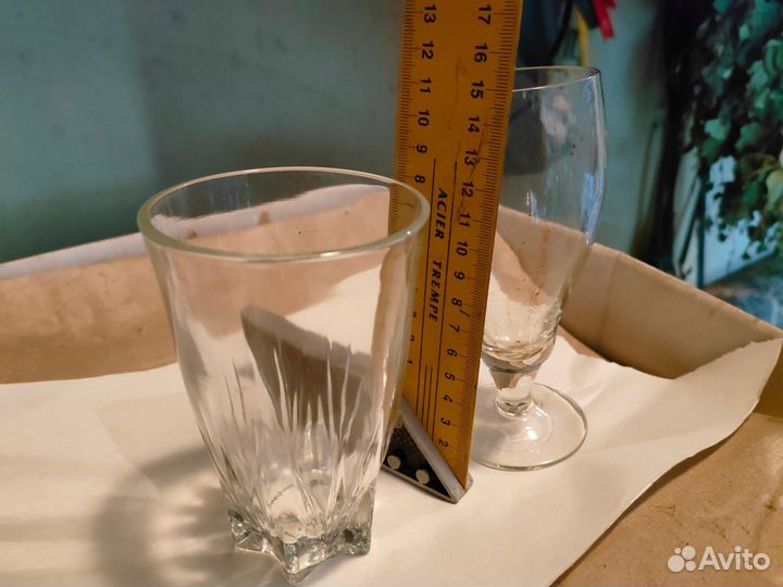 Стаканы бокалы