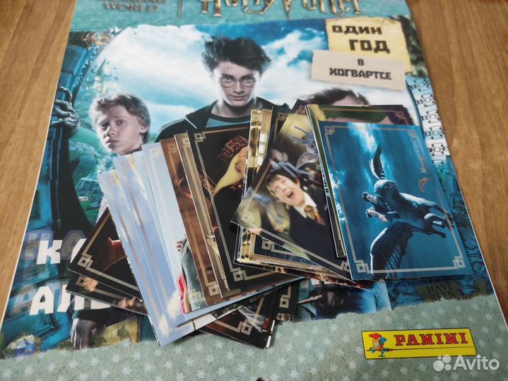 Наклейки Panini Гарри Поттер. Один год в Хогвартсе