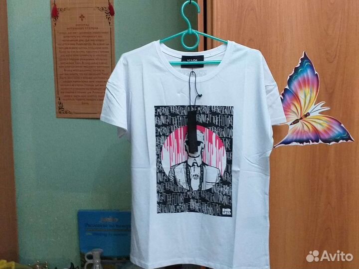 Футболка бренд karl lagerfeld-португалия