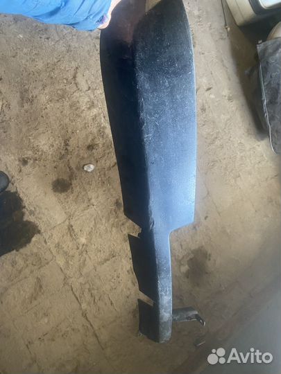 Клыки на передний бампер range rover