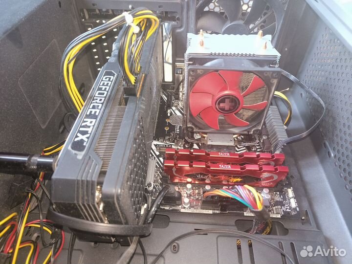 Игровой компьютер rtx 3070, Ryzen 5 5600