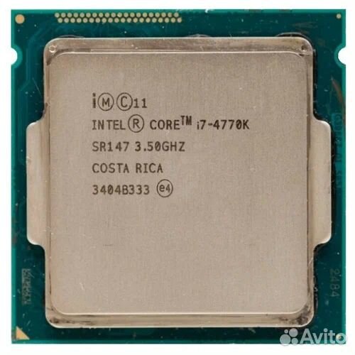 Cpu i7-4770k