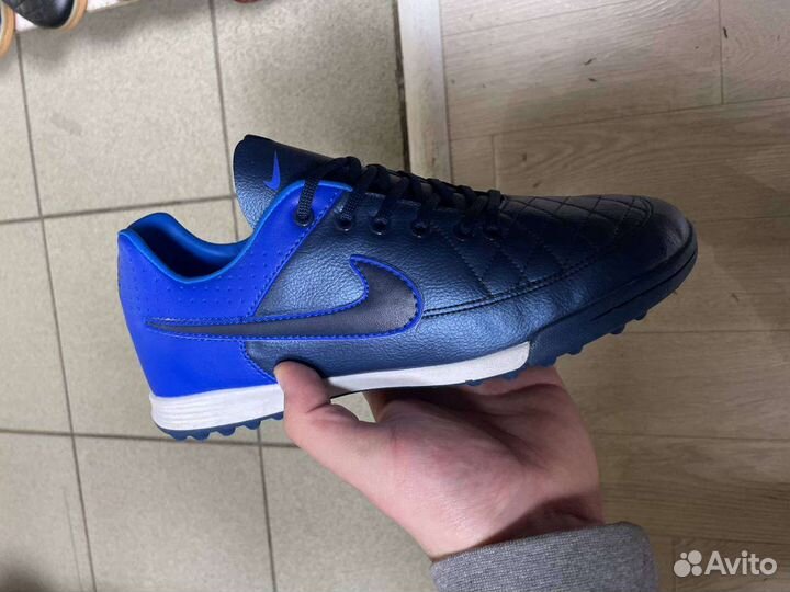 Бутсы сороконожки(шиповки) Nike Tiempo, 36-45