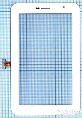 Тачскрин для Samsung Galaxy Tab 7.0 Plus белое