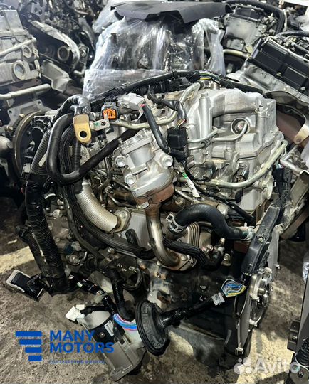 Двигатель 4D56U 2020г. с навесным оборудованием