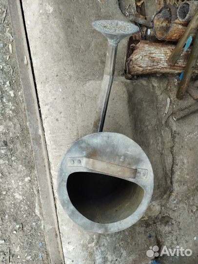 Лейка старинная латунь или медь