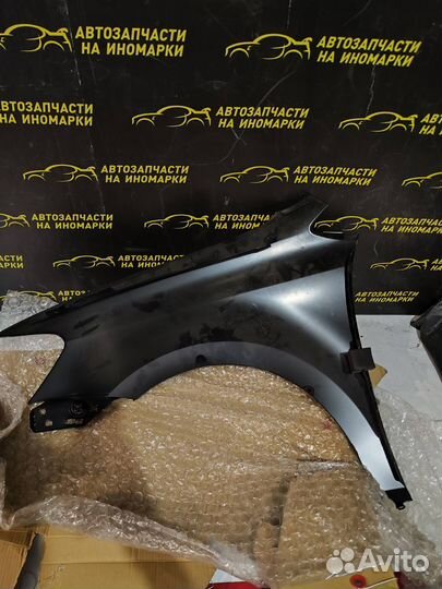 Крыло переднее VW polo 09- правое хэтчбэк