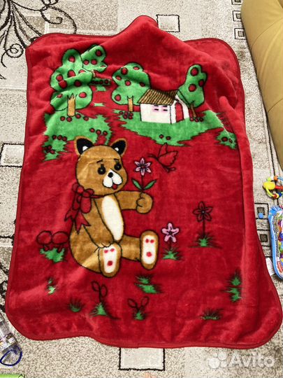 Плед детский теплый