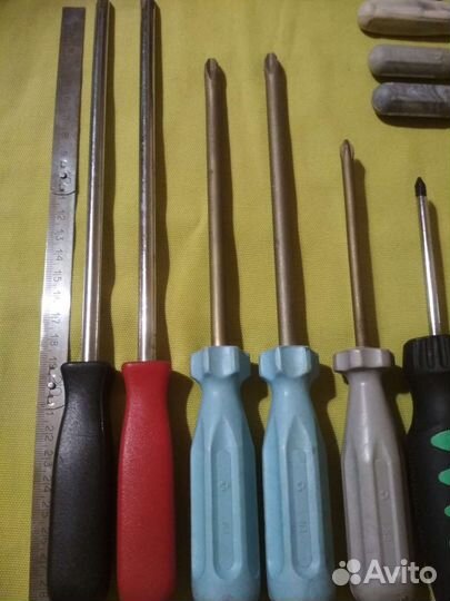 Слесарный инструмент из СССР, отвертки