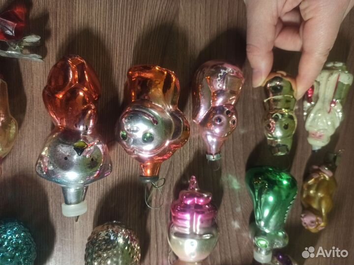 Елочные игрушки СССР