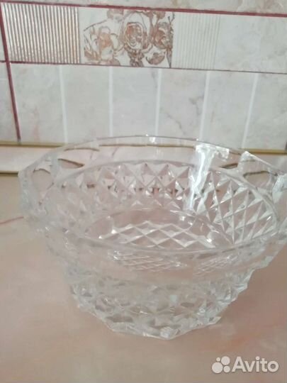 Хрустальная ваза СССР