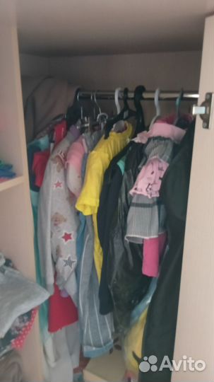 Детская кровать чердак со столом и шкафом бу