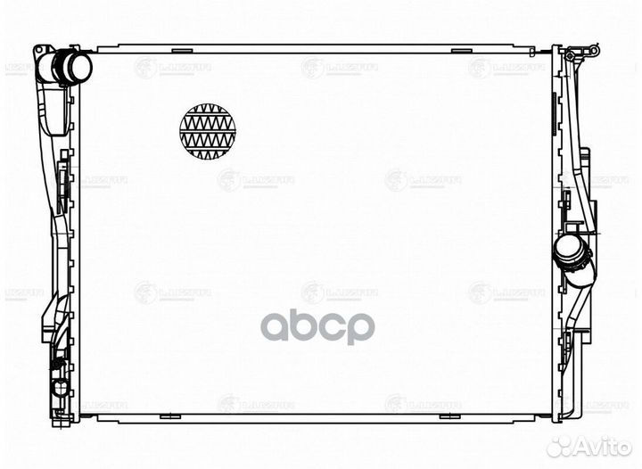 Радиатор охл. для а/м BMW 3 (E90/E91) (05) G (LRc