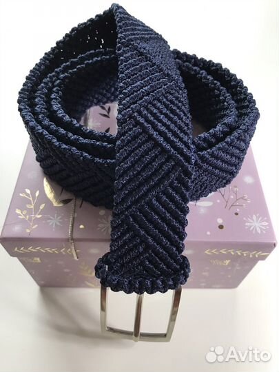 Стильный мужской ремень ручной работы