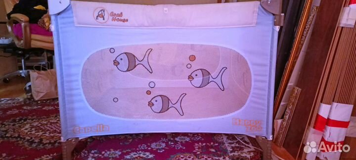 Манеж Capella Crab House квадратный