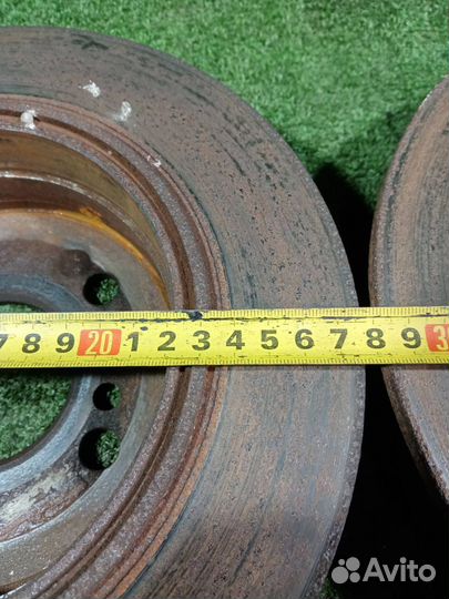 Диск тормозной (комплект) задний Mercedes-Benz