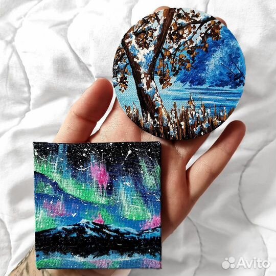 Магниты акрилом на заказ