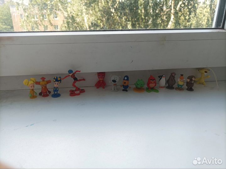 Игрушки из киндера из мультиков